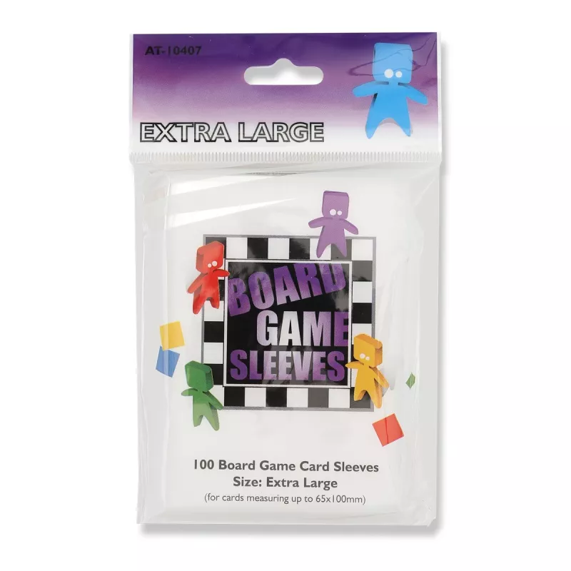 Board Games Sleeves Extra Large (65x100mm) 100 Pcs