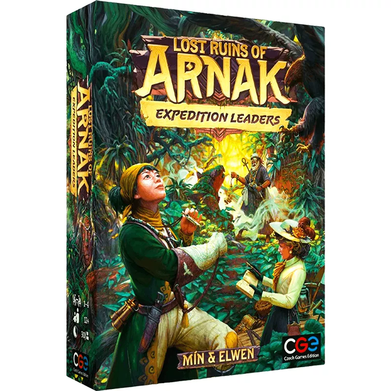 Les Ruines Perdues De Narak Chefs d'Expédition | Czech Games Edition | Jeu De Société Familial | En